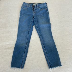 Madewell Jeans Skinny Crop Size 25